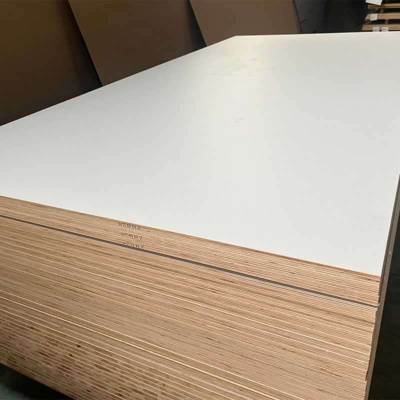 Wardrobe Use 18mm 4x8ft White or Wood Grain Finished Laminate Marine Plywood for Apartment.5