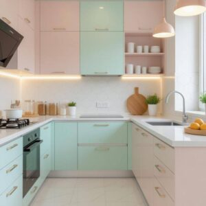 Particle board can be used kitchen cabinet