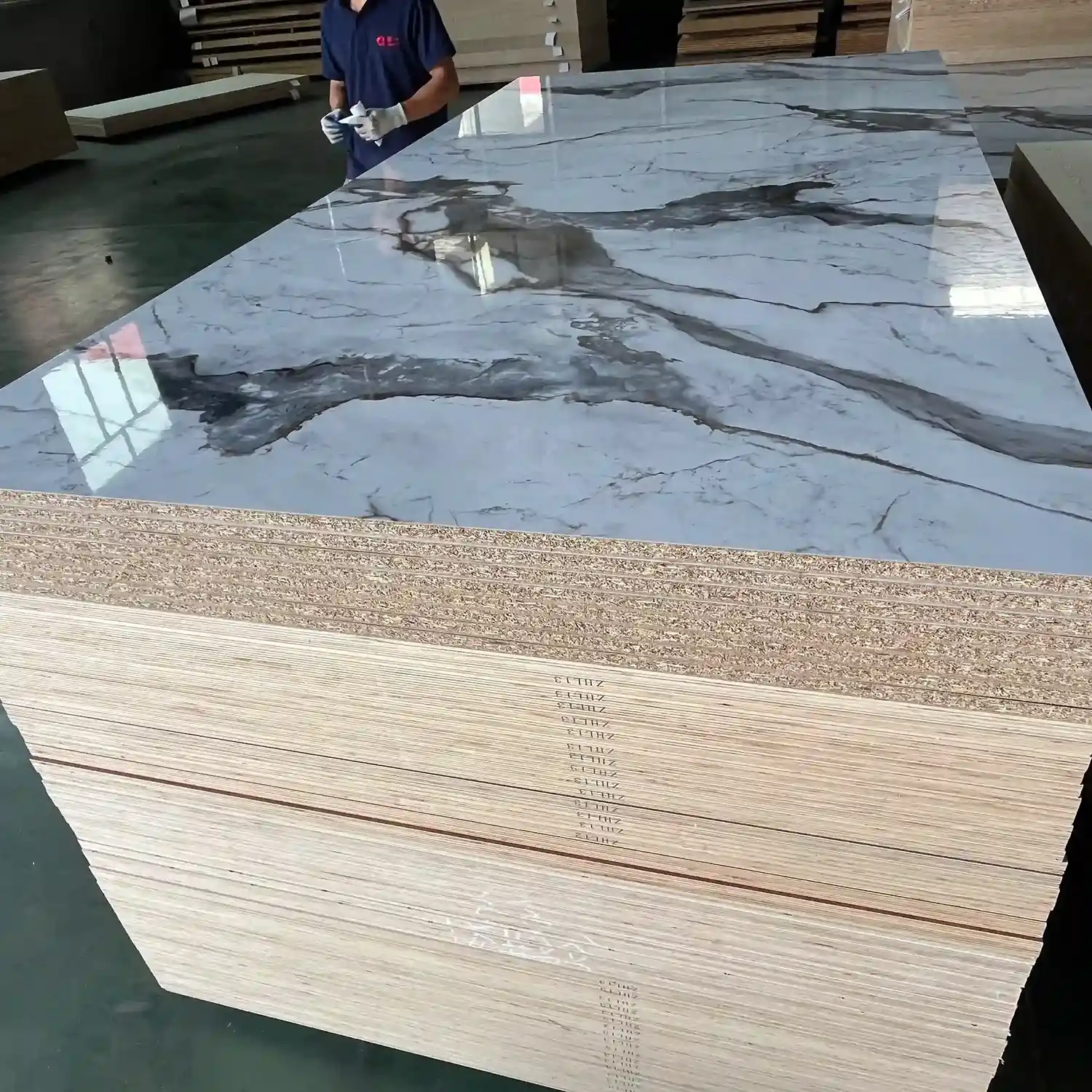 Marble Veneer for Particle Board