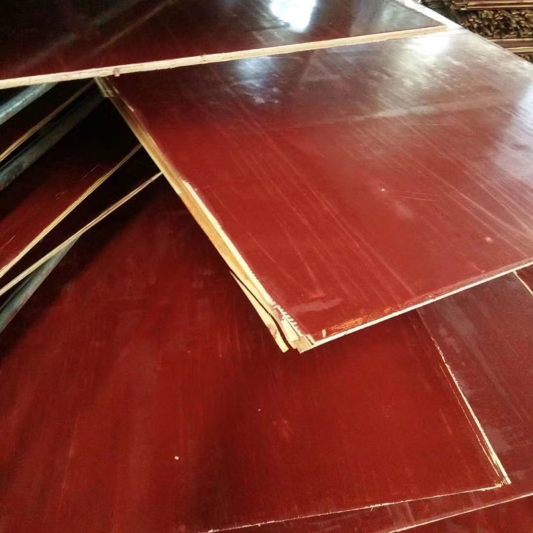 Red paint plywood for outdoor formwork