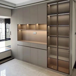 Particle board can be used shelves and wardrobe