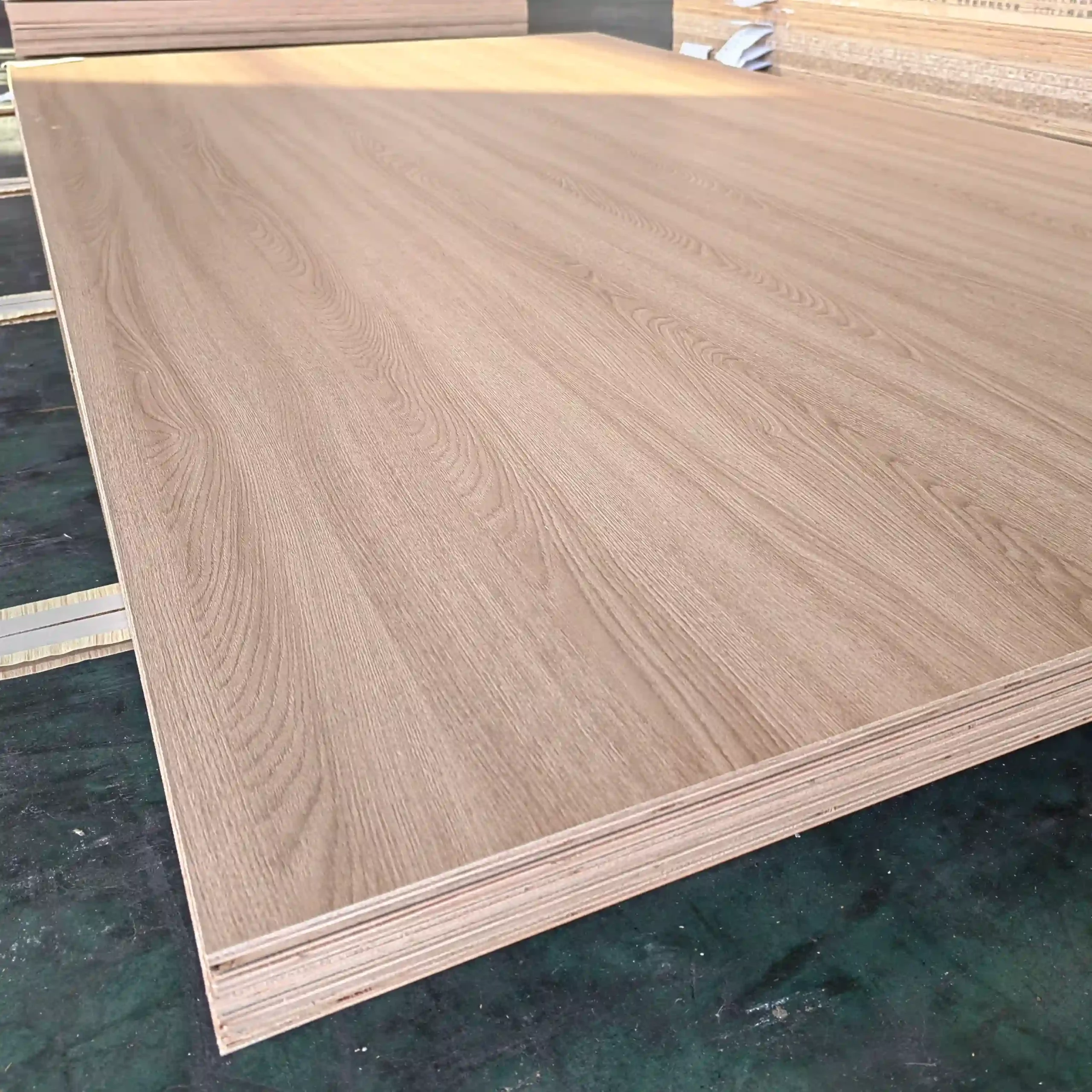 Wood grain gluetinous rice plywood