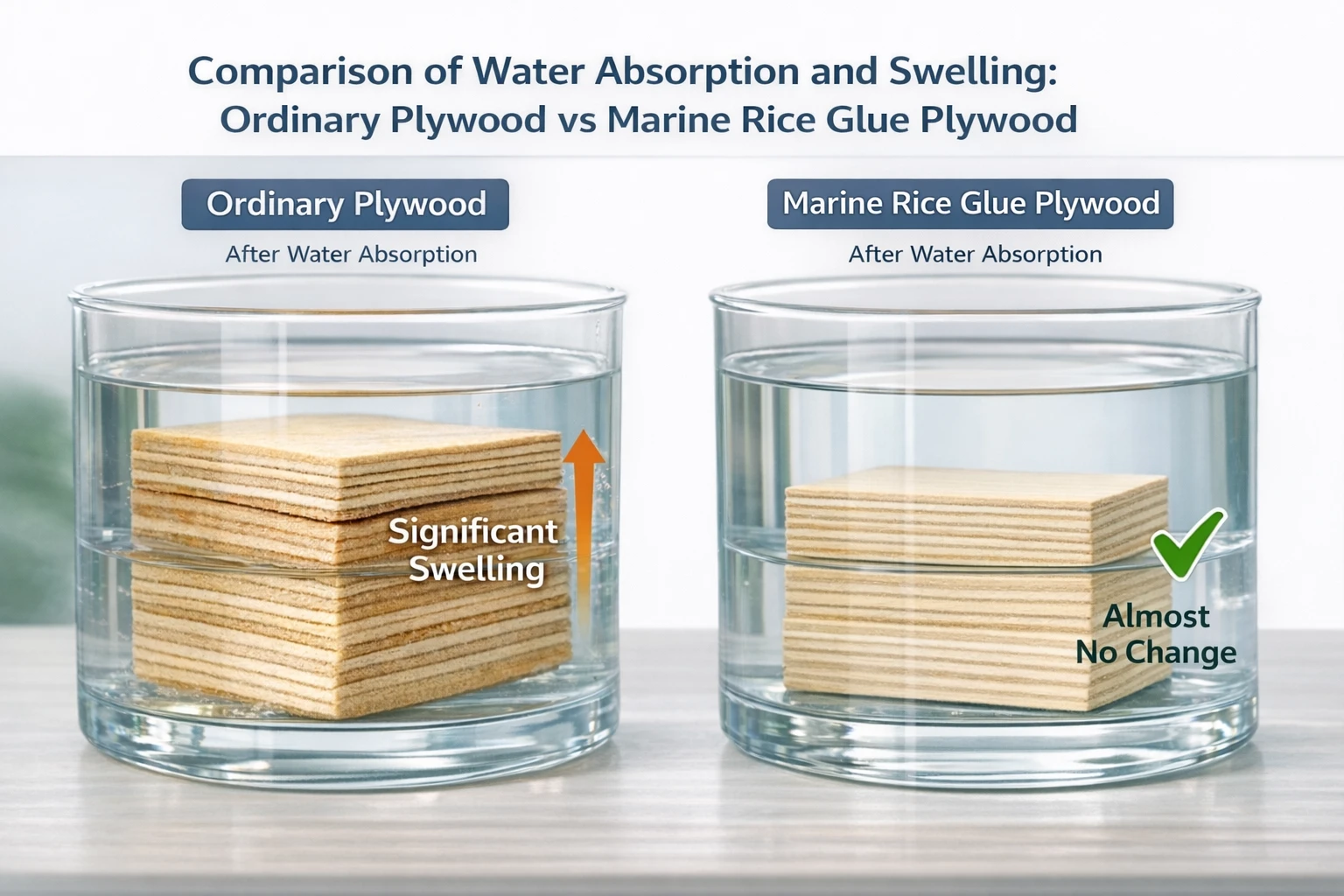 Marine Plywood vs Regular Plywood Waterproof Performance