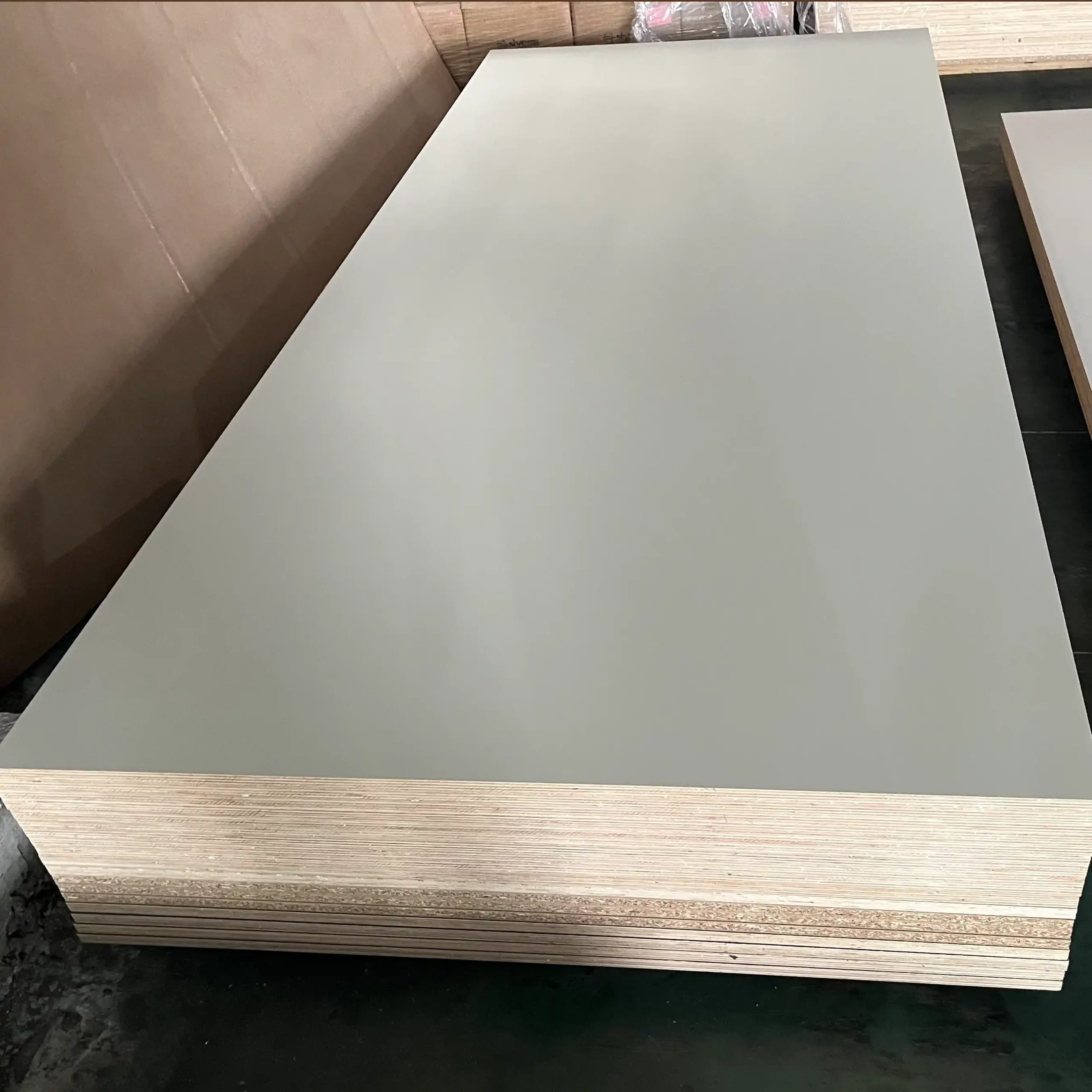 Light grey plywood