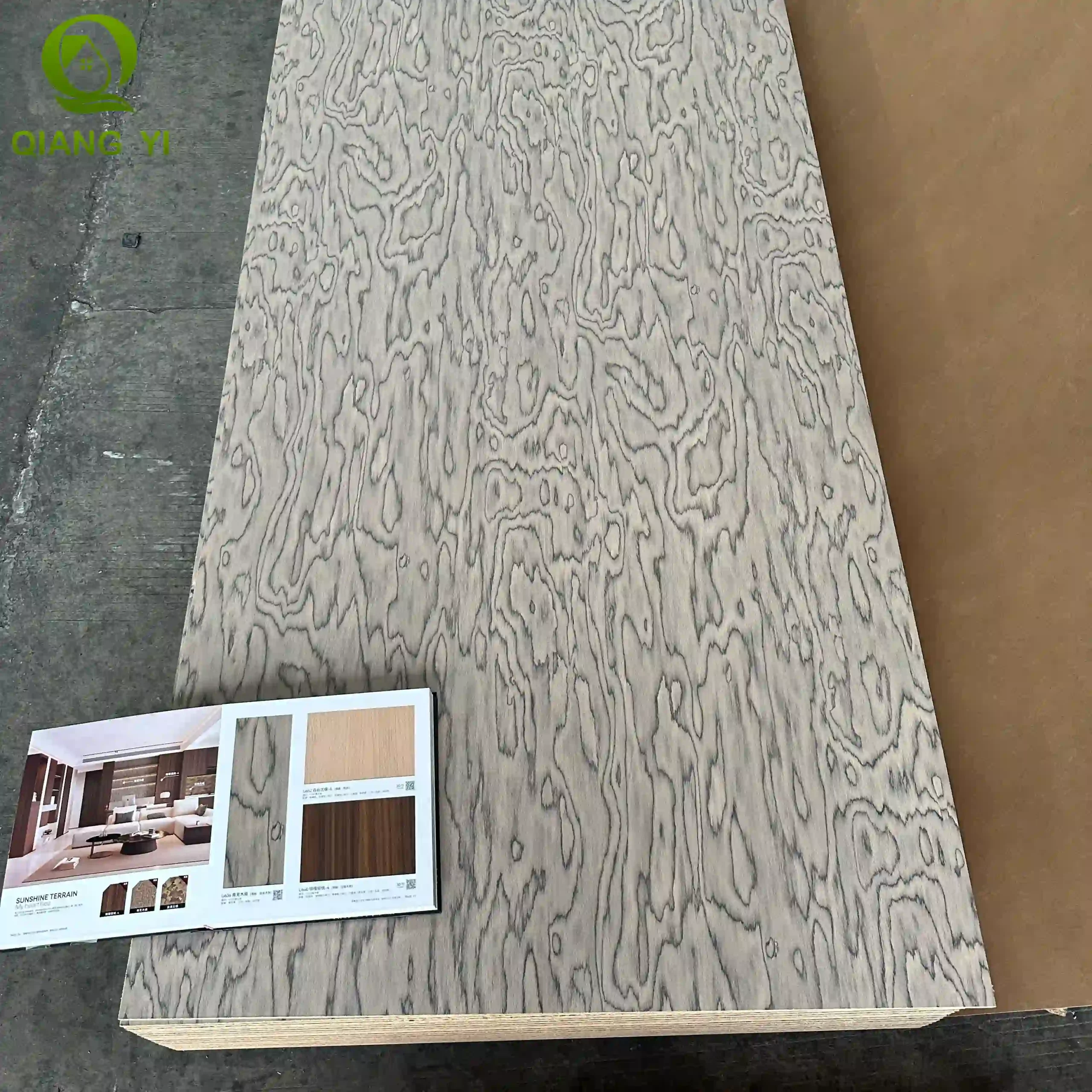 Wood grain plywood