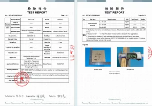 test report of ENF SZF-WT-26063006-02