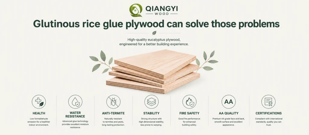 ENF eucalyptus plywood sheet for cabinet manufacturing